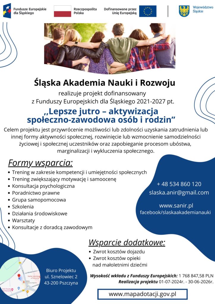 Lepsze jutro – aktywizacja społeczno-zawodowa osób i rodzin